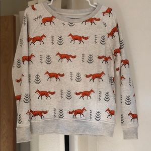 La Soul fox print sweatshirt